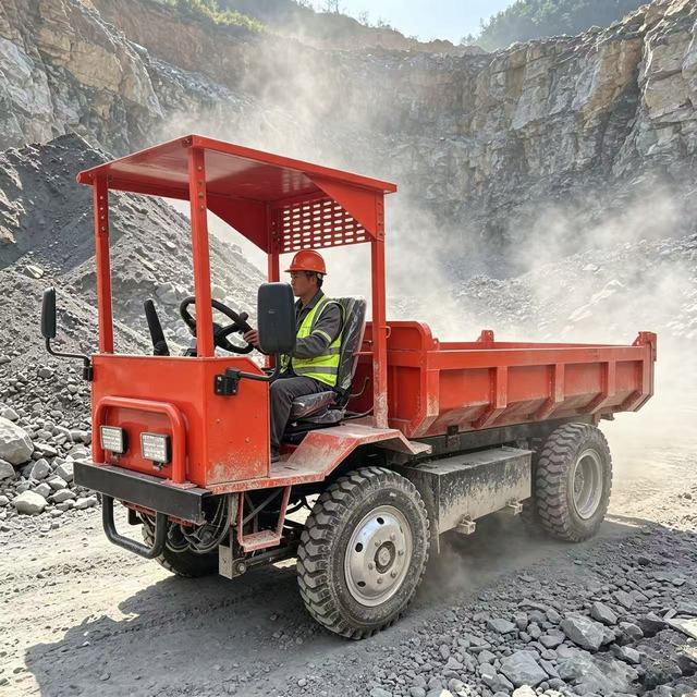Litio Electric Dumper Enpower Controller Single Action Hydraulic Cylinder Fast Tipping Unloading Dumper Truck
