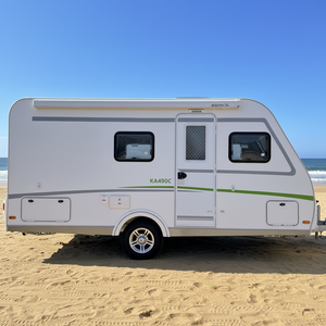 <span class=keywords><strong>Camping</strong></span>-<span class=keywords><strong>car</strong></span> tout-terrain, caravane, remorque de voyage en acier inoxydable, étanche, facile à déplacer, pour véhicules 4x4, capacité de couchage pour 4 personnes - Product Image 1