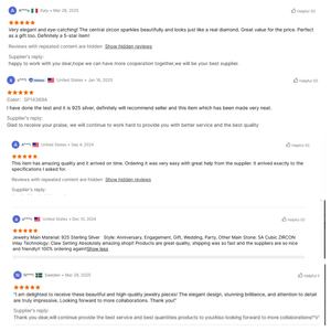 Anillo fino QX Vermeil 925 Anillo de plata esterlina Compromiso Joyería fina de lujo Anillos DE BODA chapados en oro de <span class=keywords><strong>18K</strong></span> para mujer - Product Image 6