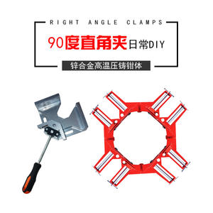 Serre-joint rapide pour le travail du bois à angle droit de 90 degrés, bloc de fixation pour soudage, positionnement, aquarium, poignée simple/double, supports de produit - Product Image 4