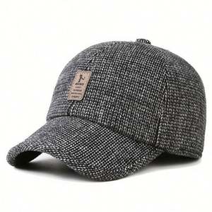 Casquette de baseball unisexe d'hiver avec bordure épaisse pour les oreilles, chapeau d'aviateur décontracté et chaud pour hommes et femmes - Product Image 2