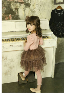 Ropa de Verano al por Mayor para Niños, Vestido de Manga Larga con Cinturón de Lazo para Niñas Pequeñas, de un Proveedor Chino - Product Image 3