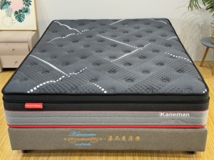 Tùy chỉnh giá rẻ phòng giường nội thất colchon sang trọng vua nữ hoàng đôi Nệm cao su Túi mùa xuân lai giường Bộ nhớ bọt matelas - Product Image 3