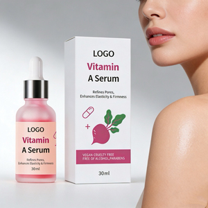 Sérum à la vitamine A - Collagène + Bétaïne, Sérum anti-âge stimulant l'élasticité et lissant les rides pour tous les types de peau - Product Image 2