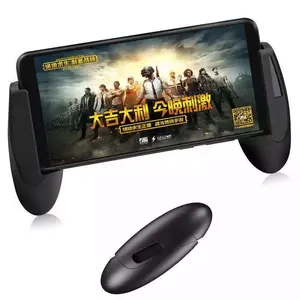 Braket Dudukan Game Ponsel, Gamepad Telur Angsa, Klip Berdiri untuk Pegangan Game Ponsel Pintar Hitam