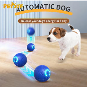 Pet interaktif oyuncak otomatik haddeleme köpek topu elektrikli köpek akıllı zıplayan top Pet eğitim köpek kedi interaktif kendinden hareketli oyuncak - Product Image 1