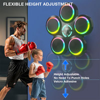 Q0430 Articles les plus vendus Prix compétitif Entraînement complet du corps Boxe intelligente Machine sans poinçon Entraînement à la musique électronique à domicile