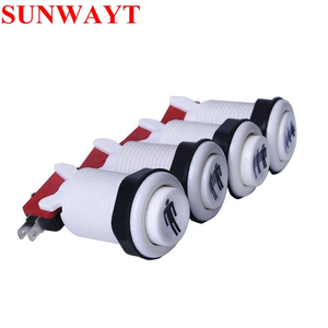 Pulsante stile HAPP 1P / 2P / 3P / 4P Player pulsanti di avvio Arcade per MAME/Jamma/giochi di combattimento <span class=keywords><strong>parti</strong></span> di Console - Product Image 5