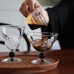 200ml français rétro verre verre à vin ménage créatif rayé Dessert tasse <span class=keywords><strong>Netflix</strong></span> haute valeur verre à jus - Product Image 4