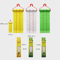 Rouleau de papier collant épais enduit imperméable pour attrape-mouches, papier collant adhésif à suspendre, détachable, jetable, pour le contrôle des insectes et des nuisibles