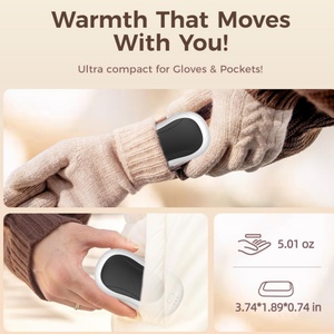เครื่องทำความร้อนไฟฟ้าแบบ USB ดีไซน์แม่เหล็ก เครื่องอุ่นมืออุ่นเท้าสำหรับฤดูหนาว ใช้กลางแจ้ง ป้องกันความร้อนเกินพิกัด เครื่องอุ่นมือแบบพกพาแม่เหล็ก - Product Image 6