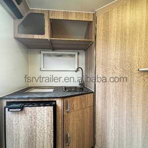 Nuovo Design Roulotte da Viaggio per 2 Persone Casa Mobile per Campeggio <span class=keywords><strong>Camper</strong></span> Trailer Sportivo di Lusso Mini Caravan in Stock - Product Image 4