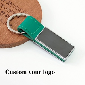 Fashion Business Gift Custom Leather <b>Key</b> <b>Chain</b> Men Women Car <b>Key</b> Strap Waist Wallet KeyChains Keyrings PU Leather Keychain - Product Image 3