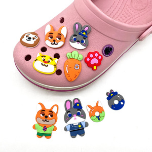 Accesorios para Zapatos de Mujer, Marca CLO, con Temática de la Familia <span class=keywords><strong>Addams</strong></span>, Hebillas de PVC Suave, Logotipo Personalizado, Empaque Personalizado - Product Image 4