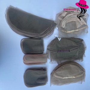 批发2x6 4x4 5x5 13x4透明蕾丝假发网，用于制作假发封口正面发网假发配件 - Product Image 4