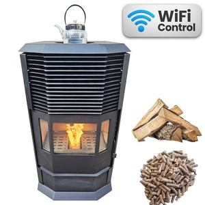 Calentador Inteligente WiFi 2026 para Interiores, con Control Remoto, para Pellets de Madera y Leña - Product Image 4