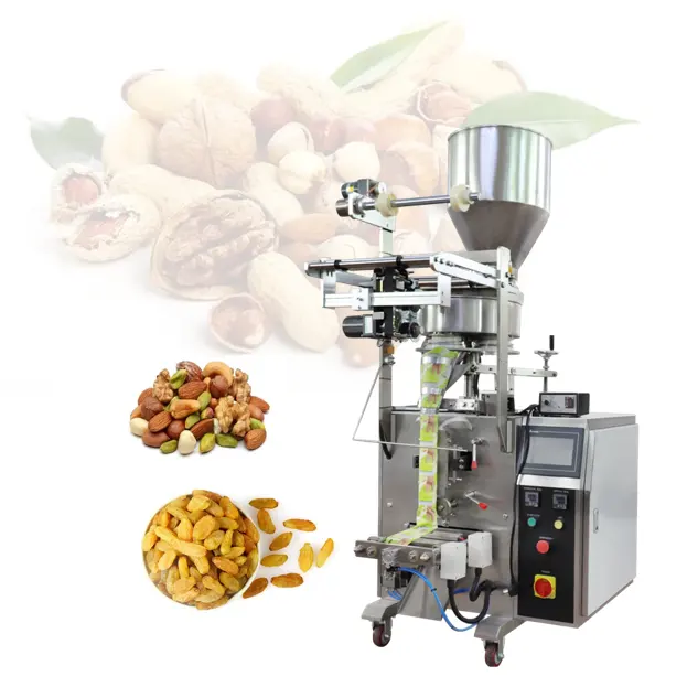 Automatic shelled walnut packaging machine peanut sacks food filling packing machine
