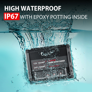 <span class=keywords><strong>Chargeur</strong></span> de <span class=keywords><strong>batterie</strong></span> intelligent marin embarqué 12V 24V 10A à 3 banques, étanche IP67, best-seller fabriqué en usine, pour batteries au plomb-acide AGM et au lithium LiFePO4 - Product Image 5
