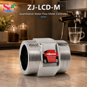 เครื่องควบคุมการไหลของน้ำแบบดิจิตอล ZJ-LCD-M พร้อมเซ็นเซอร์วัดการไหล DN50-S สำหรับเครื่องบรรจุของเหลว - Product Image 3