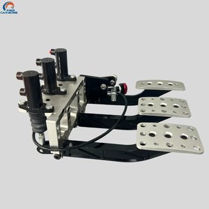 Nouvelle boîte de vitesses à 3 pédales suspendue de course avec barre d'équilibrage et cylindres maîtres en aluminium CNC pour voitures de rallye et de drift sur piste - Product Image 3