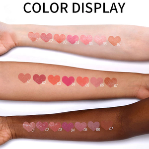 Colorete en Cojín con Forma de Corazón, Marca Privada, DIY, 7 Colores, Colorete en Cojín, Sello de Amor, Maquillaje - Product Image 6