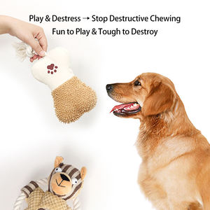 Set di Lusso di Giocattoli Interattivi per Cani in Peluche Resistenti e Realistici per l'Arricchimento e il Gioco del Nascondino - Product Image 2