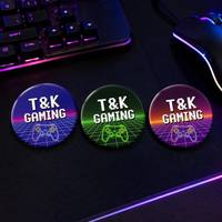 Badge personnalisé en émail dur, broche en métal Synthwave 3D rétro pixel art pour veste, sac à dos, chapeau, vêtements streetwear