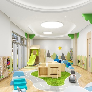 Trung tâm chăm sóc ban ngày đồ gỗ mẫu giáo trẻ em mẫu giáo trường mềm chơ<span class=keywords><strong>i</strong></span> để bán - Product Image 4