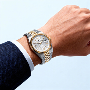 Reloj de Cuarzo para Hombre, Reloj de Cuarzo de Lujo, Reloj de Cuarzo Impermeable de Acero Inoxidable, Relojes de Pulsera Delgados para Mujer, Personalización en Línea - Product Image 3