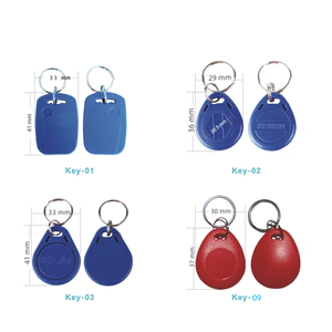 Venta caliente a prueba de agua 13,56 MHz frecuencia NFC activo RFID Keytags para membresía pago comercial etiquetas de llavero de PVC personalizadas - Product Image 3