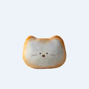 Almohada <span class=keywords><strong>de</strong></span> Peluche Súper Suave con Diseño <span class=keywords><strong>de</strong></span> Gato <span class=keywords><strong>de</strong></span> Pan Creativo, Cojín para Siesta <span class=keywords><strong>de</strong></span> Oficina, Alivio del Estrés, Venta al por Mayor, Envío Directo, ¡Oferta Caliente! - Product Image 4