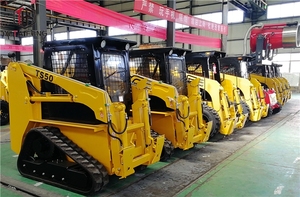 Chargeur sur chenilles diesel JIUHE 700 kg, conception compacte, système hydraulique, construction, haute efficacité, chargeur compact JHT50 - Product Image 4