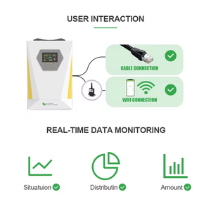 3000w 3kw 3kv Solar Hybrid Inverter Mppt Pure <strong>Sine</strong> <strong>Wave</strong> <strong>3</strong> <strong>Phase</strong> Inversor Hibrido - Product Image 4