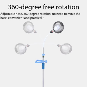 Medical Surgical Examination Lamp Adjustable Stainless Steel Gooseneck Light Gynecological Shadowless Lamp - Product Image 1