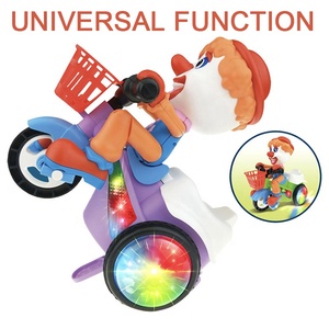 Coche <span class=keywords><strong>de</strong></span> juguete acrobático eléctrico para niños, con música ligera, rotación <span class=keywords><strong>de</strong></span> 360 grados, Universal, <span class=keywords><strong>payaso</strong></span>, triciclo - Product Image 5