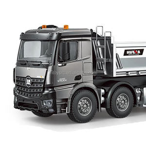 Huina 1536PRO 1:14 Camion benne télécommandé en alliage avec 13 canaux, action de déchargement réaliste et sonore - Product Image 4