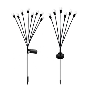 Balancement 6/8/10 LED <span class=keywords><strong>solaire</strong></span> luciole <span class=keywords><strong>lampe</strong></span> paysage lumières jardin extérieur étanche vacances lumière déco - Product Image 6
