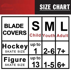 Hockey sobre hielo y patinaje artístico Soft <span class=keywords><strong>Skate</strong></span> Soakers con cubierta de hoja protectora y protector de pierna - Product Image 6