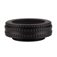 Adaptateur de caméra pour usinage CNC du métal, hélicoïde de mise au point M42, tube d'extension macro en laiton de 10 à 15,5 mm pour modification d'objectif
