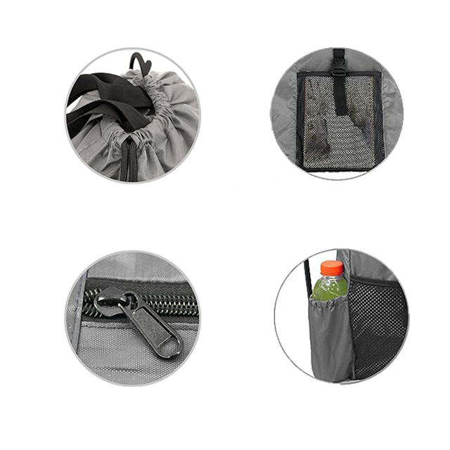 Custom Large Outdoor Polyester Mesh Drawstring Sport Backpack for ...