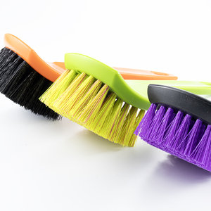 <span class=keywords><strong>Brosse</strong></span> de détaillage automobile à manche court TB-002, poils mixtes haute densité, taille de poignée idéale pour le nettoyage des pneus et des jantes - Product Image 2
