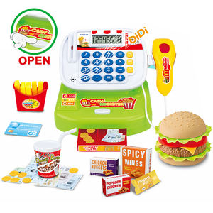 Enfants apprennent à faire semblant de jouer à la maison, Scanner intelligent, calculatrice, jouets électriques, <span class=keywords><strong>caisse</strong></span> <span class=keywords><strong>enregistreuse</strong></span> - Product Image 1