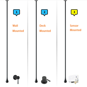 Khách sạn sang trọng chìm vòi trên trần mặt dây chuyền vòi dọc thiết kế lượng mưa nước thả trần treo lưu vực Mixer tap vòi nước - Product Image 5