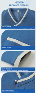 Camisa <span class=keywords><strong>de</strong></span> Uniforme <span class=keywords><strong>de</strong></span> Trabajo <span class=keywords><strong>de</strong></span> Manga Larga <span class=keywords><strong>de</strong></span> Poliéster/Algodón <span class=keywords><strong>de</strong></span> Nuevo Estilo para Personal <span class=keywords><strong>de</strong></span> <span class=keywords><strong>Limpieza</strong></span>, Hotel, Habitaciones y Centros Comerciales - Product Image 6