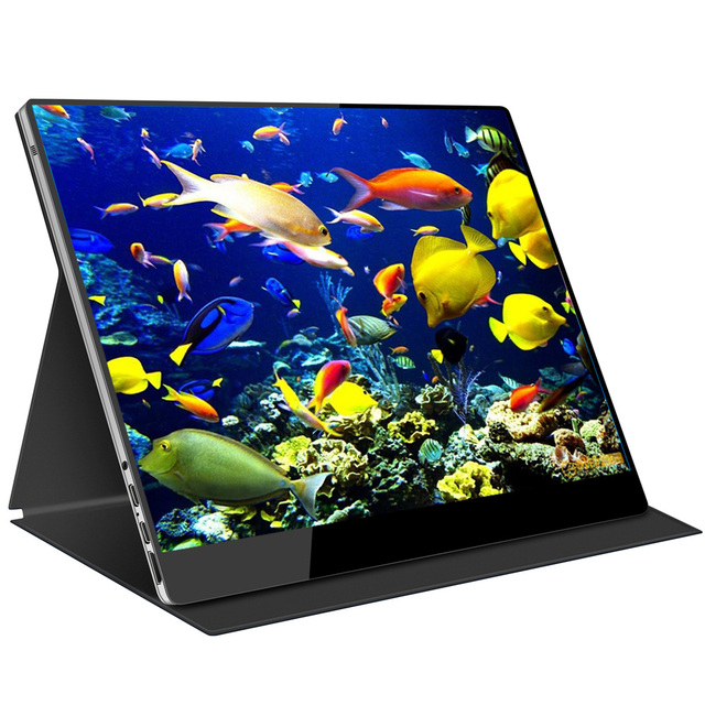 4K UHD Gaming OLED 16" Portable Monitor with 240Hz Refresh Rate Type C Interface Eye Care Screen