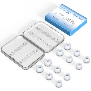 New Bee - Caja de <span class=keywords><strong>6</strong></span> Pares de Fundas de Silicona Blancas para Auriculares, Repuestos de Tapones para Auriculares con Caja para <span class=keywords><strong>Airpods</strong></span> <span class=keywords><strong>Pro</strong></span> - Product Image 6