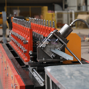 Steel <strong>c</strong> <strong>Profile</strong> Making Manufacturing Machinery Metal Drywall Tracks Studs Production <strong>Machine</strong> Light Steel Keel Roll Forming Line - Product Image 1