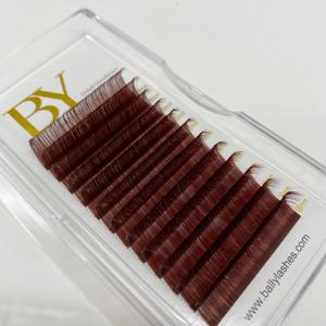 Extensions de <span class=keywords><strong>cils</strong></span> naturels marron 8-15mm, plateau de <span class=keywords><strong>cils</strong></span> marron caramel, plateau de <span class=keywords><strong>cils</strong></span> colorés en gros, plateau de <span class=keywords><strong>cils</strong></span> volume en cachemire mat - Product Image 6