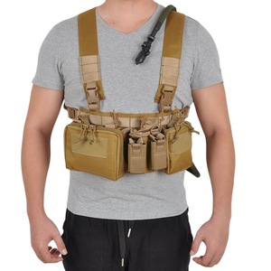 Outdoor Special Forces Training Vest Molle Chest Rig <b>Waterproof</b> Oxford Camouflage Special Tactical Field Sling Tactical Vest Bag - Product Image 5