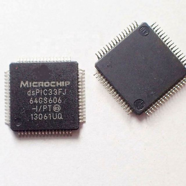 33FJ64GS606 33FJ64GS 33FJ64 33FJ New and Original TQFP64 Microcontroller 33FJ64GS606